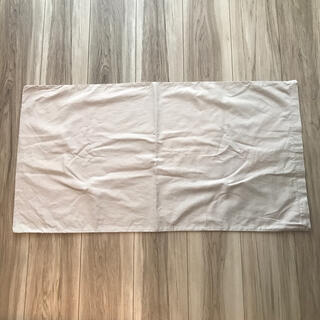 ムジルシリョウヒン(MUJI (無印良品))の無印良品　綿100%枕カバー(グレージュ)(枕)