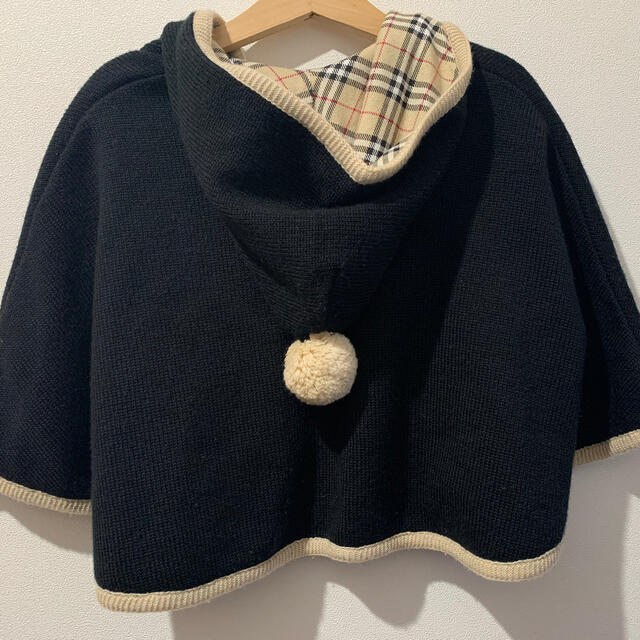 BURBERRY(バーバリー)の【バーバリー リバーシブルポンチョ】 キッズ/ベビー/マタニティのベビー服(~85cm)(カーディガン/ボレロ)の商品写真