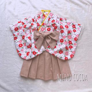 handmade baby HAKAMA 80-90cm(和服/着物)