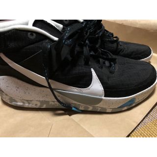 ナイキ(NIKE)のNIKE KD13 ブラック/ウルフグレー/ホワイト ジムサック&乾燥剤付き(スニーカー)