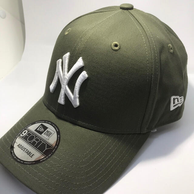 NEW ERA(ニューエラー)のニューエラ キャップ NY ヤンキース 緑 カーキ グリーン オリーブ メンズの帽子(キャップ)の商品写真