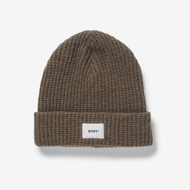 WTAPS 20AW BEANIE 01 WOOL ベージュ帽子