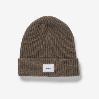 ダブルタップス(W)taps)のWTAPS 20AW BEANIE 01 WOOL ベージュ (ニット帽/ビーニー)