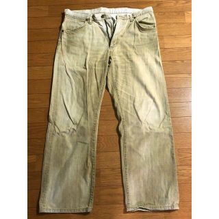 ラングラー(Wrangler)のヴィンテージ（1990年前期頃）古着★ラングラー★革パッチ☆パンツ☆W36(デニム/ジーンズ)