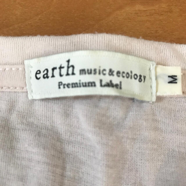 earth music & ecology(アースミュージックアンドエコロジー)の半そでTシャツ　Mサイズ レディースのトップス(Tシャツ(半袖/袖なし))の商品写真