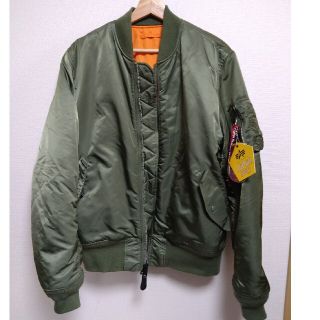 アルファインダストリーズ(ALPHA INDUSTRIES)のアルファ　ma1 サイズXL 中古、美品(フライトジャケット)