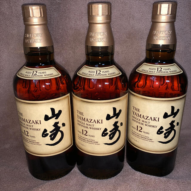 サントリー　山崎 12年　700ml×3本