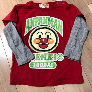 バンダイ(BANDAI)のアンパンマン  長袖　シャツ　95(Tシャツ/カットソー)