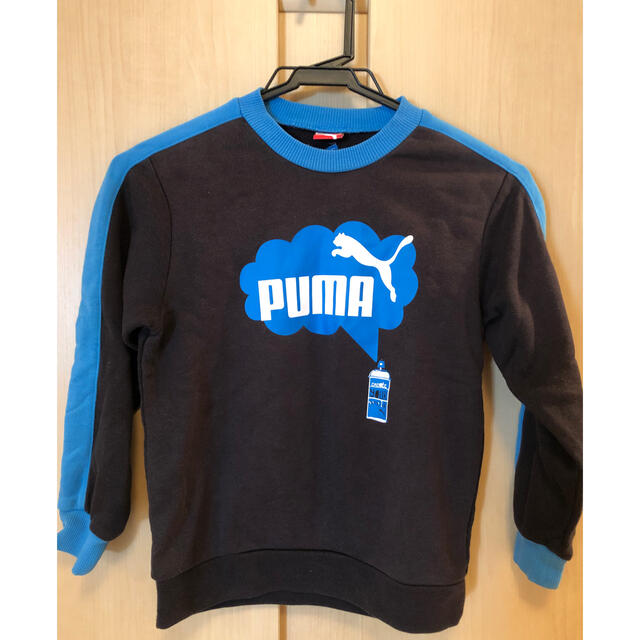 PUMA(プーマ)のPUMA トレーナー　size130 キッズ/ベビー/マタニティのキッズ服男の子用(90cm~)(ジャケット/上着)の商品写真