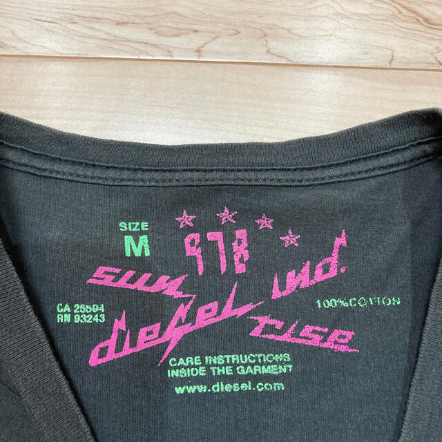 DIESEL(ディーゼル)のディーゼル　Tシャツ　M メンズのトップス(Tシャツ/カットソー(半袖/袖なし))の商品写真