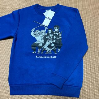 ジーユー(GU)の（新品ラベル付き）キッズ　GU 鬼滅の刃　トレーナー　140(Tシャツ/カットソー)