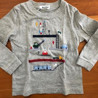 ファミリア(familiar)のfamiliar 長袖　110センチ(Tシャツ/カットソー)