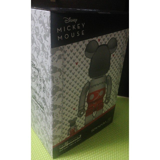 MEDICOM TOY(メディコムトイ)の新品未開封 BE@RBRICK FUTURE MICKEY 2nd COLOR  エンタメ/ホビーのフィギュア(その他)の商品写真