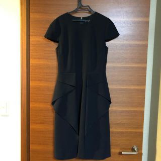 フォクシー(FOXEY)の【ご専用品】フォクシーニューヨーク❤︎半袖ワンピース(ネイビー)(ひざ丈ワンピース)