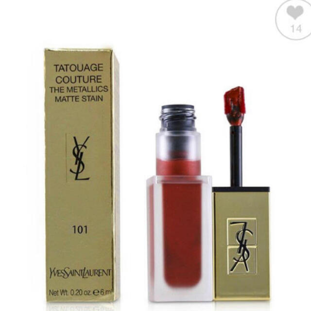 Yves Saint Laurent Beaute(イヴサンローランボーテ)のイブサンローラン YSL タトワージュ クチュール ザ メタリック 新品未使用  コスメ/美容のベースメイク/化粧品(口紅)の商品写真