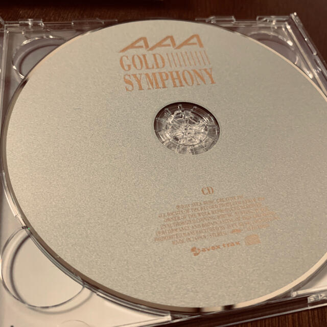 AAA(トリプルエー)のGOLD SYMPHONY（初回生産限定） エンタメ/ホビーのCD(ポップス/ロック(邦楽))の商品写真