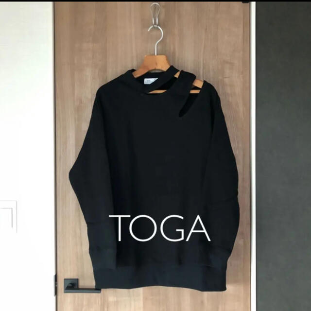 新品タグ付き　TOGA ARCHIVES☆Sweat cotton L/S 黒