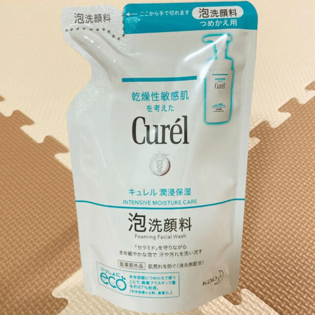 Curel(キュレル)の2個セット　キュレル 泡洗顔料 つめかえ用 130ml コスメ/美容のスキンケア/基礎化粧品(洗顔料)の商品写真