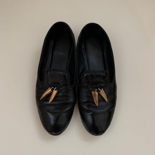 ジュゼッペザノッティ(GIUZEPPE ZANOTTI)のジュゼッペザノッテイ フラットシューズ 24.5cm(バレエシューズ)