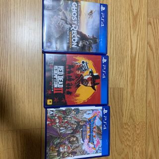 ps4ソフト3点セット！(家庭用ゲームソフト)