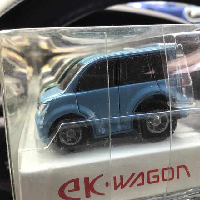 三菱(ミツビシ)の三菱自動車 ek•WAGON ekワゴン プルバックカー カラーサンプル 9台 エンタメ/ホビーのおもちゃ/ぬいぐるみ(ミニカー)の商品写真