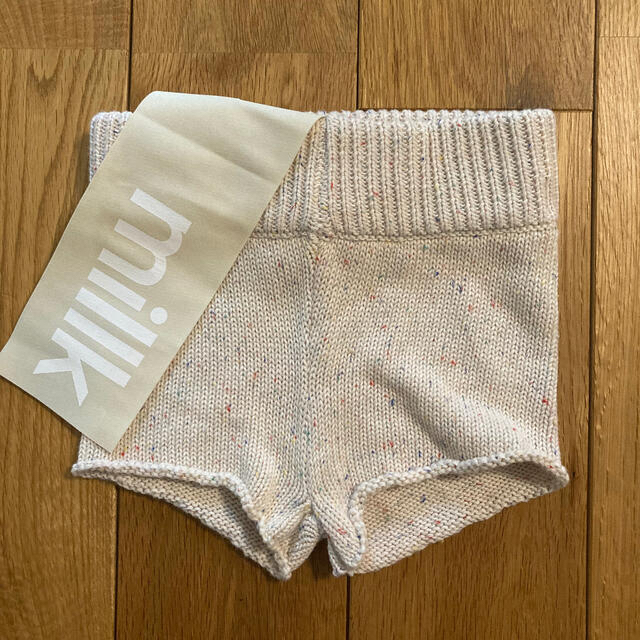 Caramel baby&child (キャラメルベビー&チャイルド)の新品　millk sprinkle knit ニットショートパンツ　2y キッズ/ベビー/マタニティのキッズ服女の子用(90cm~)(ニット)の商品写真