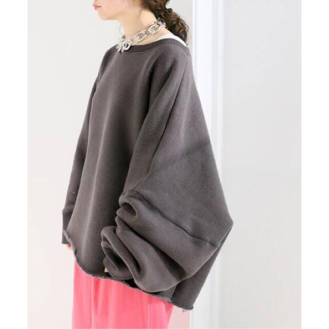 CITYSHOP OFF-SHOULDER スウェット SHIRT