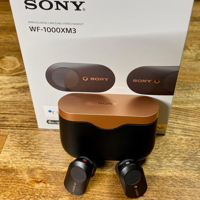 【美品】SONY WF-1000XM3(B) ワイヤレスイヤホン