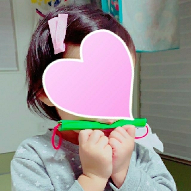 鬼滅　公式ではありません　ピンクリボン　ヘアゴム　ねずこ　ちりめん　ヘアピン ハンドメイドのアクセサリー(ヘアアクセサリー)の商品写真