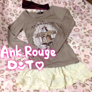 アンクルージュ(Ank Rouge)のAnkRouge☆ロンT(Tシャツ(長袖/七分))