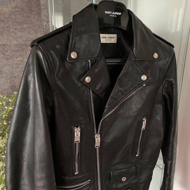 Saint Laurent - サンローランパリL01ライダースサイズ42 カーフレザー ...