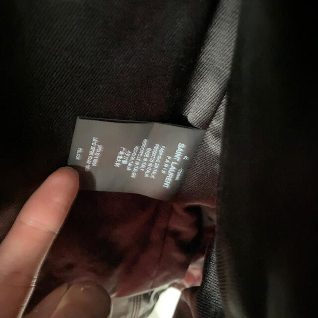 SAINT LAURENT - サンローランパリL01ライダースサイズ42 カーフ SAINT LAURENT - サンローランパリL01ライダースサイズ42 カーフ