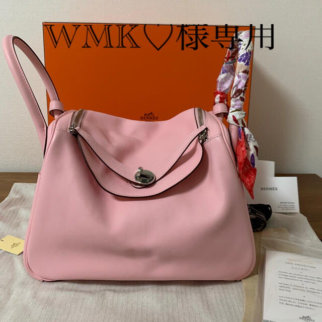 Hermes(エルメス)のお値下げ♡HERMES LINDY 30 rose sakura レディースのバッグ(ハンドバッグ)の商品写真