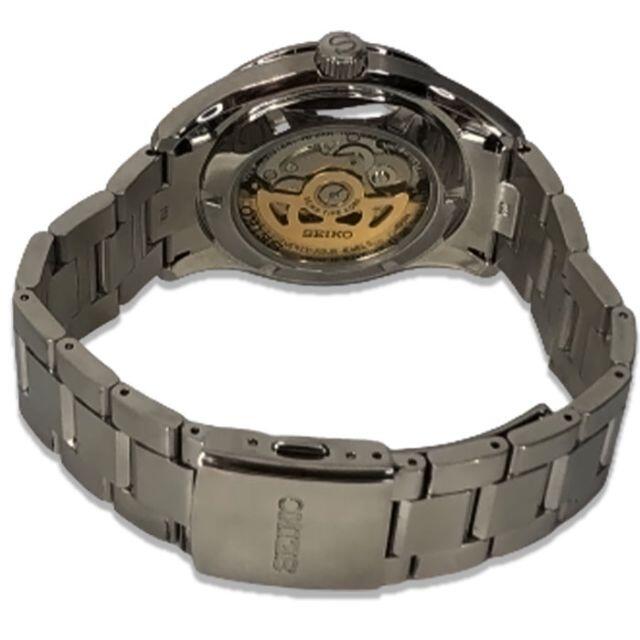 セイコー プレザージュ 自動巻き 手巻き付き メンズ 腕時計