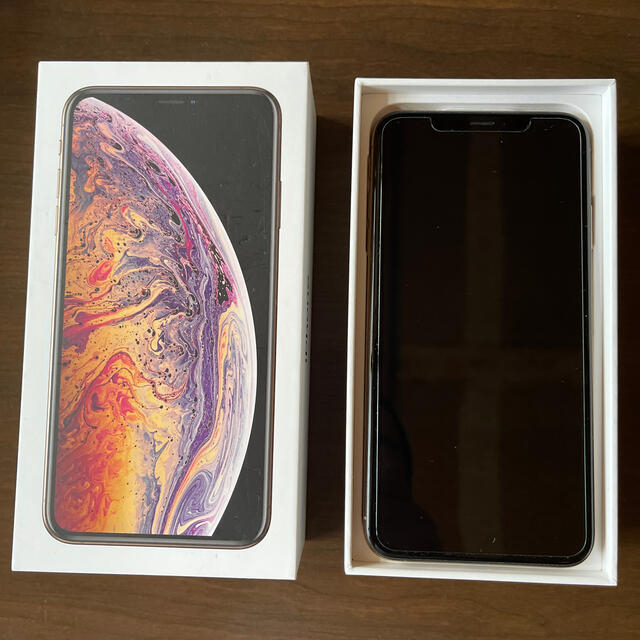 SIMフリー【SIMフリー】iPhone Xs MAX 512GB ゴールド【美品】