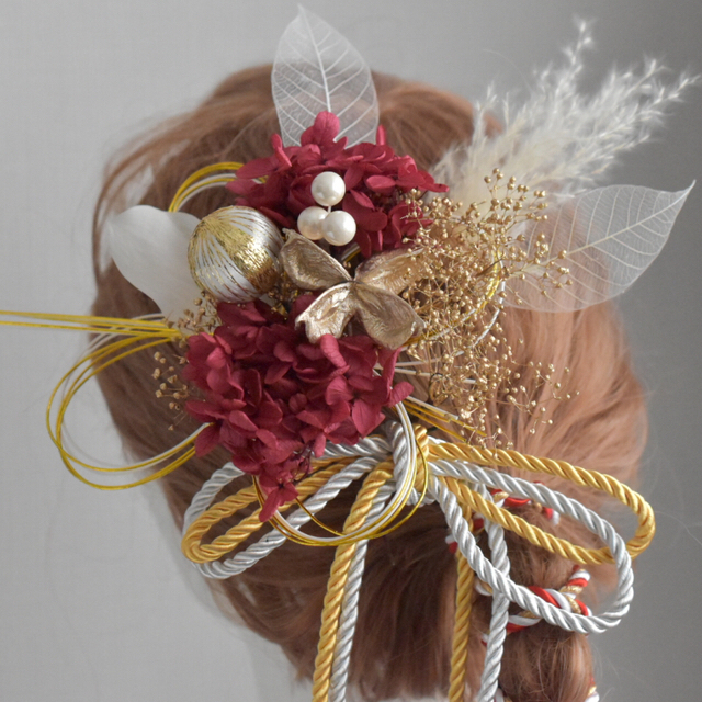 紐アレンジ ヘアパーツ 成人式 和装 振袖 ポニーフック ドライフラワー 髪飾りの通販 By Kei ラクマ 紐アレンジ ヘアパーツ 成人式 和装 振袖 ポニーフック ドライフラワー 髪飾りの通販 By Kei ラクマ