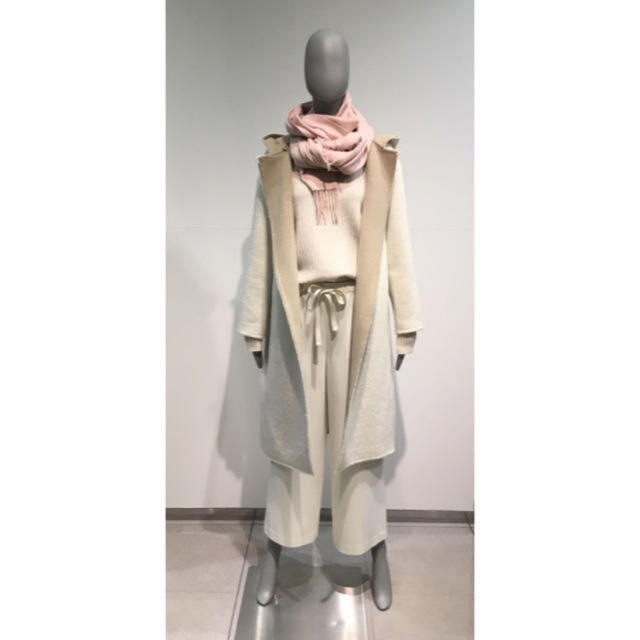 Theory 19SS フーデットコート アイボリー | myglobaltax.com