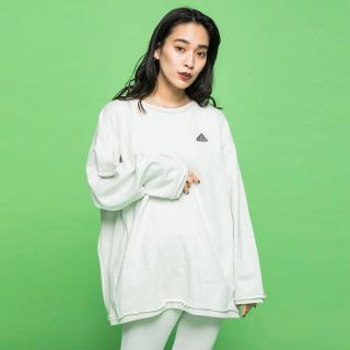 マウジー(moussy)のアディダス × マウジー トレーナー(トレーナー/スウェット)