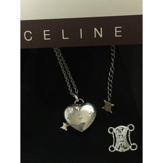 ◆CELINE セリーヌ  ハート ネックレス レディース SV925 ◆