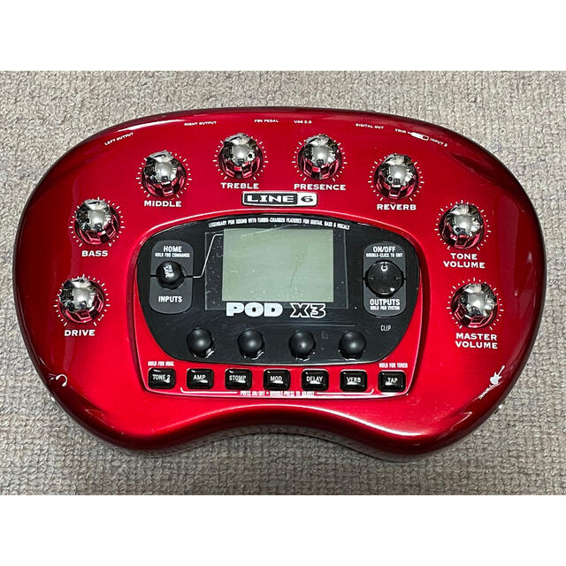 LINE6 POD X3 マルチエフェクター アンプシミュレーター