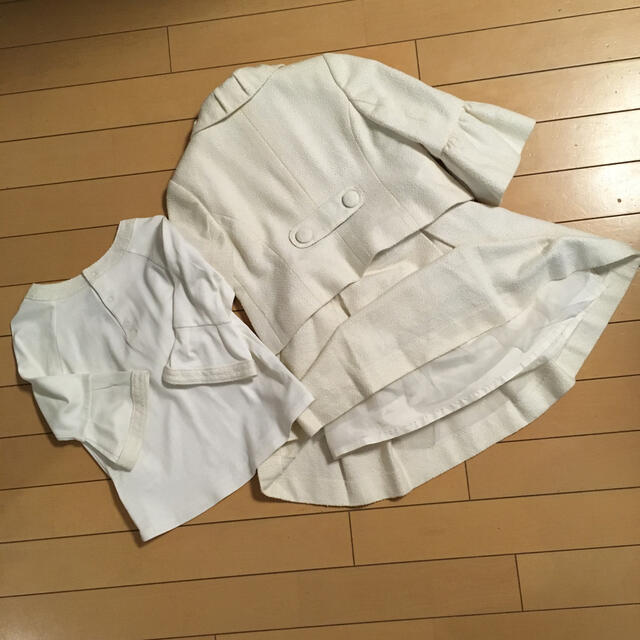 BURBERRY(バーバリー)のバーバリー　セットアップ　3点セット キッズ/ベビー/マタニティのキッズ服女の子用(90cm~)(ドレス/フォーマル)の商品写真