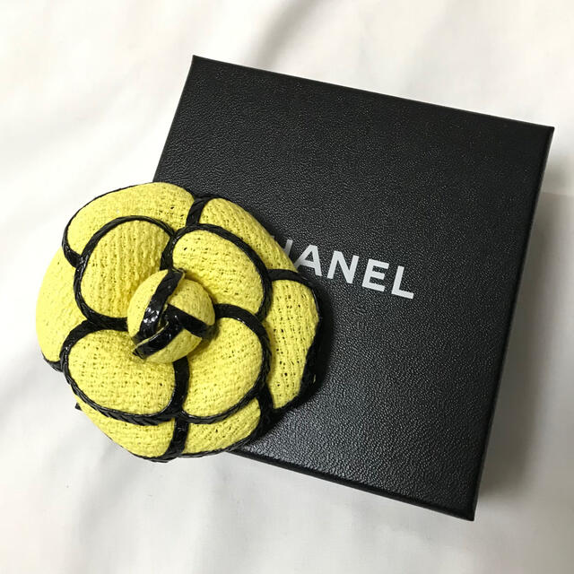 超美品 CHANEL レア物 ヴィンテージ カメリア コサージュ シャネル