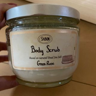 サボン(SABON)のSABON ボディスクラブ　グリーンローズ　600g(ボディスクラブ)