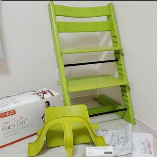 ストッケ(Stokke)のストッケ トリップトラップ　グリーン(その他)