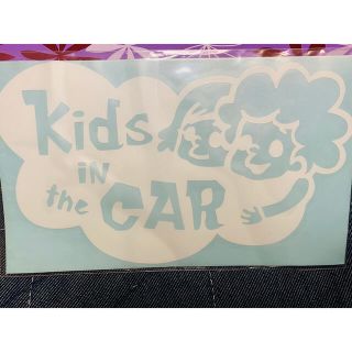 トヨタ(トヨタ)の煽り運転防止に！！KIDS  in CAR ステッカー (車外アクセサリ)