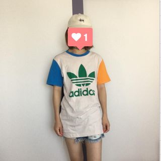 アディダス(adidas)のadidas ロゴTEE(Tシャツ/カットソー(半袖/袖なし))