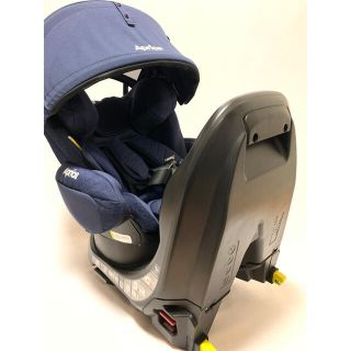 アップリカ(Aprica)の★☆超美品☆ アップリカ　フラディア　グロウ　ISOFIX プレミアム　ネイビー(自動車用チャイルドシート本体)