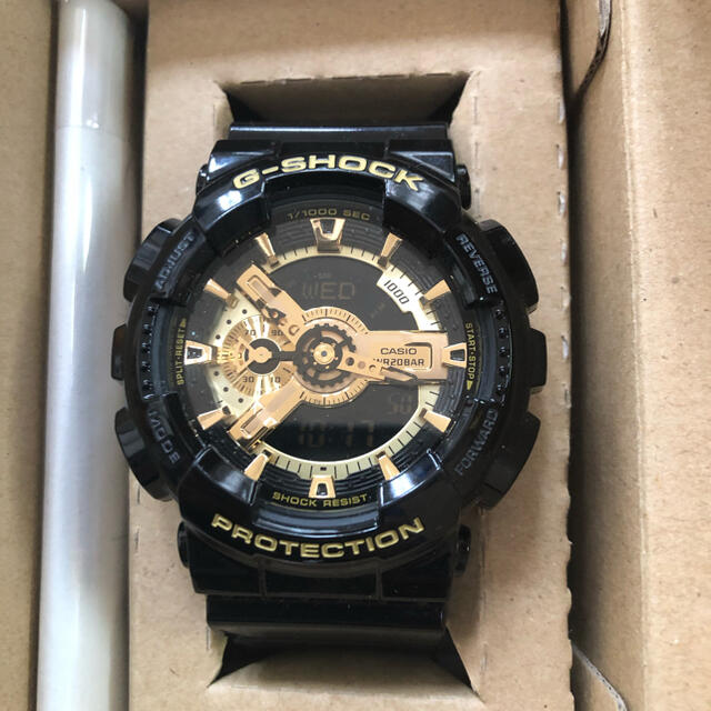 G-SHOCK(ジーショック)のCasio G-SHOCＫ　BLACK&GOLDモデル メンズの時計(その他)の商品写真