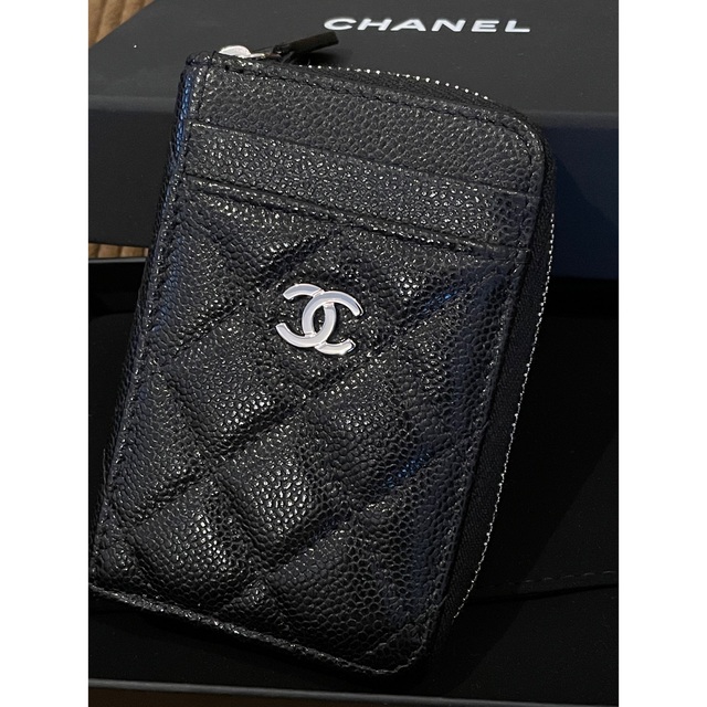 CHANEL(シャネル)のCHANEL シャネル　コインケース　新作　ミニ財布　カードケース レディースのファッション小物(財布)の商品写真