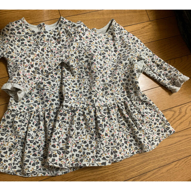 PETIT BATEAU(プチバトー)のPETIT BATEAU(プチバトー)  長袖ワンピース 80cm キッズ/ベビー/マタニティのベビー服(~85cm)(ワンピース)の商品写真